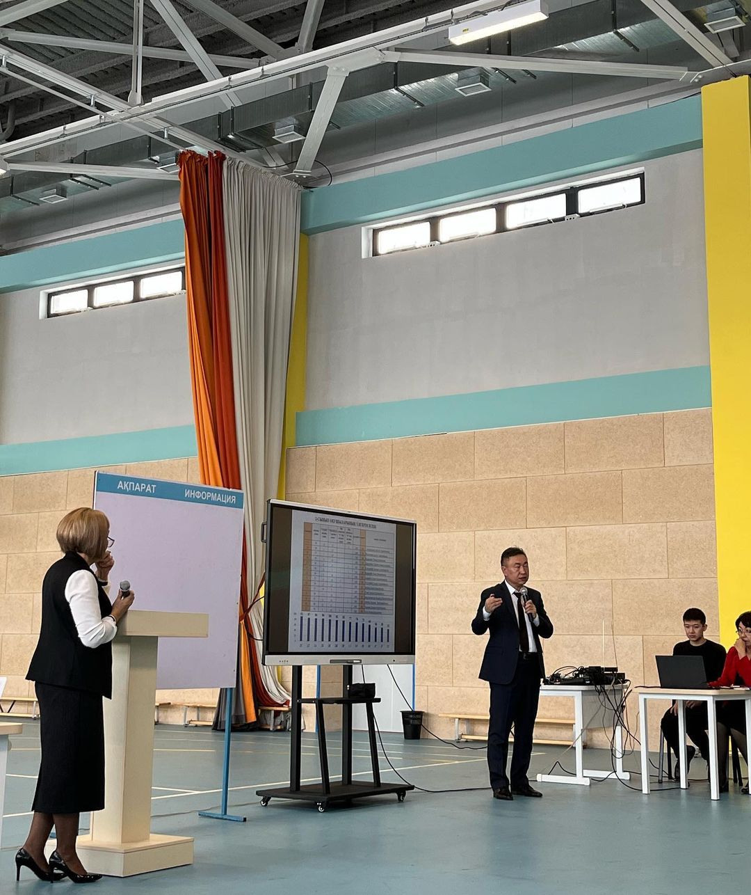 ІІ тоқсанға жалпы сараптама ретінде педагогикалық кеңес өткізілді.