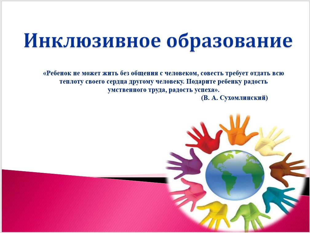 Инклюзивное образование